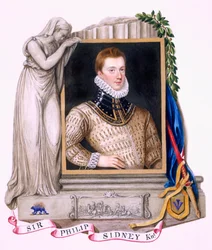 Portrait of Sir Philip Sidney (1554-86) from 